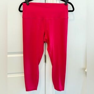 Lululemon Wunder Train High-Rise Tight 25" Size 10 Pink Dragonfruit